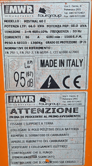 vand generator 60 kVA motor Iveco FPT - imagine 3