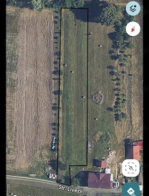 Teren generos de vanzare, in Bistrita pe strada Livezii 