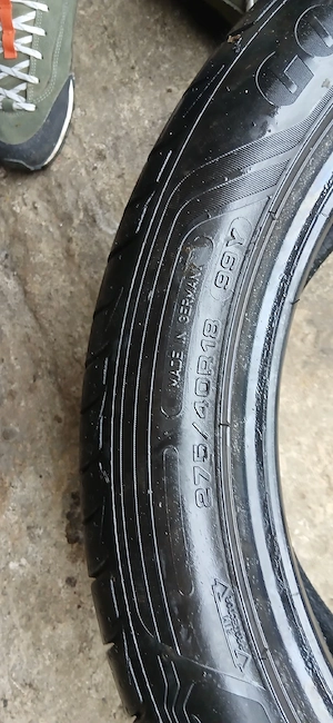 275 40 R18 Goodyear  - imagine 4