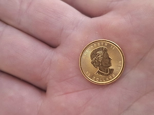 Moneda aur 24k ,8gr  - imagine 5