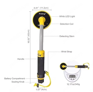Detector Metale Subacvatic 30m, PI, Waterproof