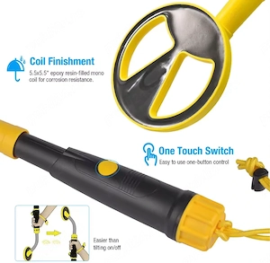 Detector Metale Submersibil 30m   Precizie Profesională, Pulse Induction - imagine 3