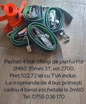 Chingi platforme , de ancorare si ridicare - imagine 4