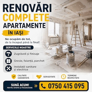 Servicii renovare și construcții