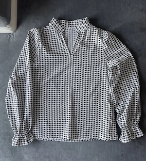 Camasa Alb-Negru purtata 1 data