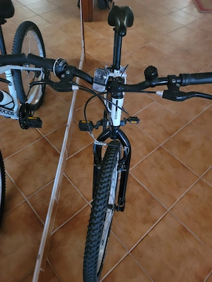 bicicleta BTWIN MTB 100 24" Rockrider pentru copii între 8-12 ani - imagine 3