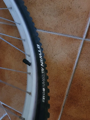 bicicleta BTWIN MTB 100 24" Rockrider pentru copii între 8-12 ani - imagine 4
