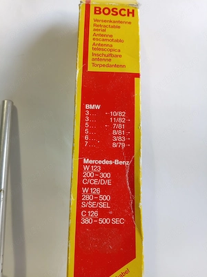 Antenă radio telescopică pentru mașini retro - imagine 2