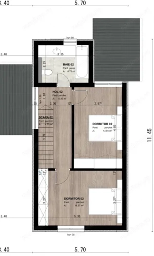 Duplex modern - 3 camere - 90 mp - Gata de mutare - Mosnita - imagine 3