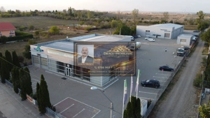 Structură metalică tip showroom/service – Tecuci – demontabilă