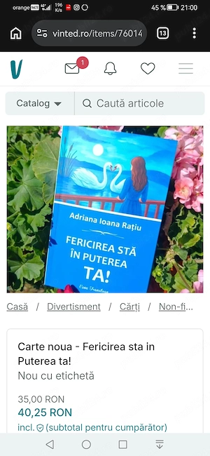 Carte dezvoltare personala