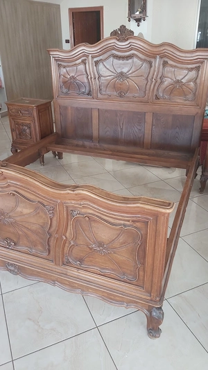 pat din lemn masiv - imagine 5