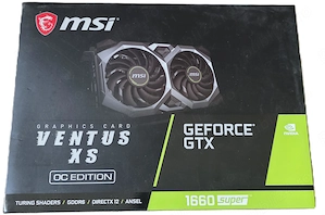 Vand placa video msi geforce gtx 1660 super  ventus xs oc