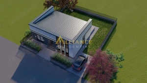 Casa individuala parter ~ 4 camere 2 bai ~ teren 309mp - imagine 3