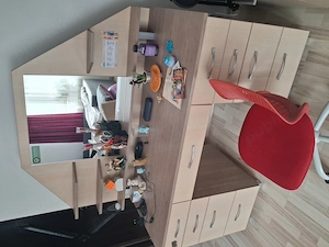 Măsuță de toaletă+Scaun