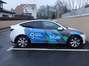 Șoferi BLUE București   mașini electrice premium disponibile