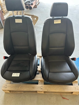 vand interior piele negru  e92, incalzire in scaune - imagine 6