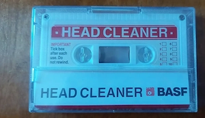 BASF head cleaner - Caseta curatare capete Casetofon 