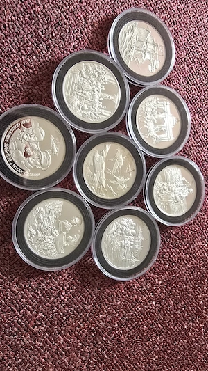 Monede medalii argint pur 999