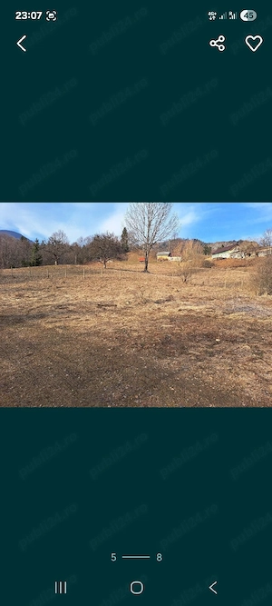 vand teren la Colibita