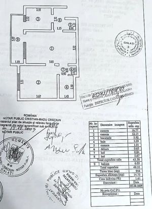 Apartament luminos, 2 camere, semidecomandat, etaj 2 – Tiglina 2 - imagine 8