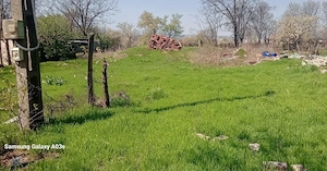 Oportunitate! Teren de casă 852mp la 15 min de Buzău, cu curent și fântână!