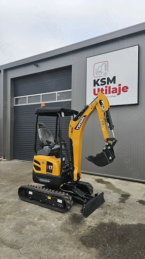 LICHIDARE STOC: Mini Excavator 1.8t Yuchai U17 + Pachet complet inclus | 3 Cupe   5 Ani Garanție - imagine 2