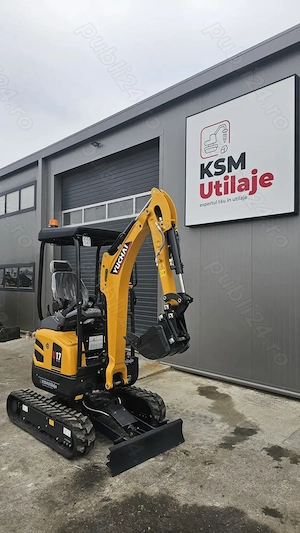 LICHIDARE STOC: Mini Excavator 1.8t Yuchai U17 + Pachet complet inclus | 3 Cupe   5 Ani Garanție - imagine 4