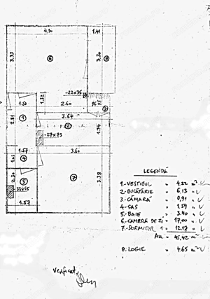 69.500 euro, negociabil,2 camere decomandate, 50mp, etaj 1, Micro19 - imagine 6