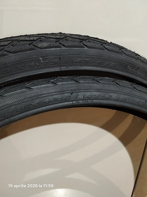 Anvelope bicicletă noi Duro Cordoba 47-622(700x47) plus camere noi  - imagine 3