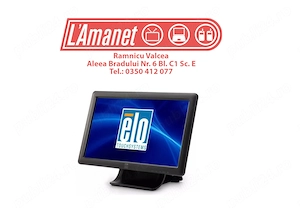 Monitor POS TouchScreen Elo ET1509L Black Suport Prindere Cabluri