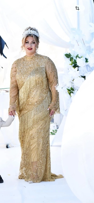 Rochie lunga cu trena 