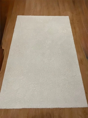 Set două covoare albe Diego