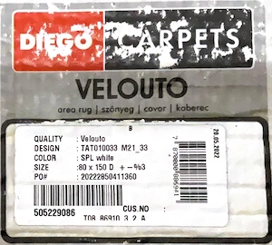 Set două covoare albe Diego - imagine 5