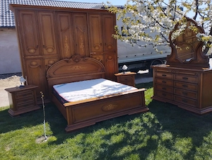 Dormitor complet din lemn masiv  - imagine 3