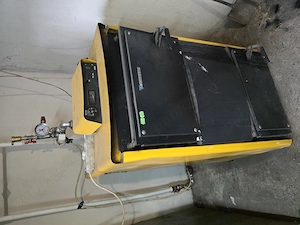 Centrala termica cu gazeificare junkers 25kw.