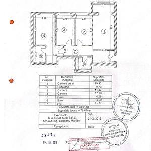 Apartament 3 camere | Palladium Residence, Bloc 1 | 79 mp | Etaj 5 11 - imagine 10