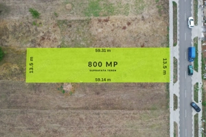 Teren Intravilan | Toate Utilitatile | Cartierul Primaverii-Comision 0 - imagine 2