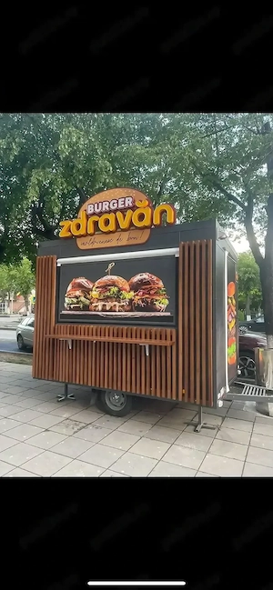 Rulotă fast food Burger Zdravăn 