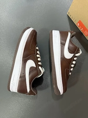 adidasi Originali Nike Air Force 1 Retro, Piele Noi marime 39