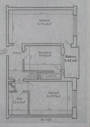 Ap. 2 camere - Decomandat - Bvd. Stefan Cel Mare - Rogerius - IMOBIHOR - 72 900   - imagine 7