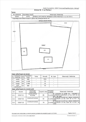 De vanzare casa + teren - Dumbravita, Botosani - imagine 2