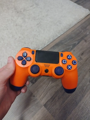 Joystick controller PS4 PC laptop telefon NOU portocaliu 