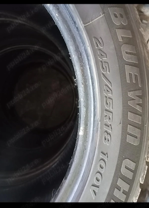 Vând cauciucuri ca noi 245 45 R18 foarte bune  - imagine 2