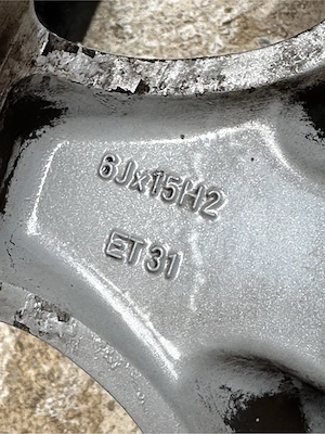 Jante Mercedes originale r15 - imagine 2