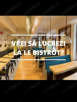 Le bistrot angajează pizzer cu experiență