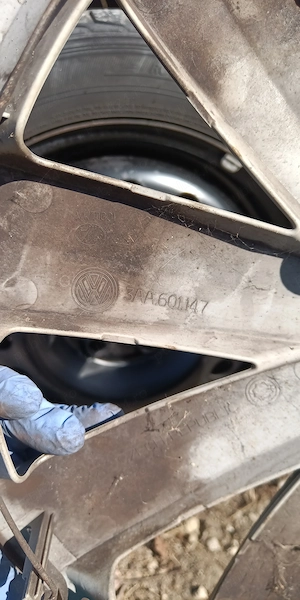 Vând Jante cu cauciucuri 195/60r16 C Sharan - imagine 3