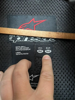 Costum piele Alpinestars  - imagine 4