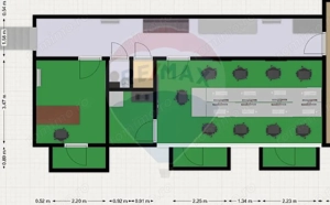 Spațiu birouri modern, 2 camere, ideal cursuri/training, Ploiesti - imagine 7