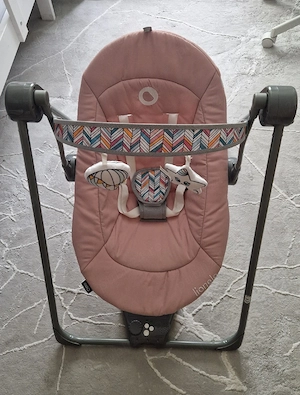 Leagan Balansoar Electric, Lionelo, Otto Cozy, Cu melodii, Cu 5 viteze de balansare, Cu temporizator